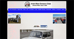 Desktop Screenshot of irishminis.ie